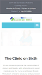 Mobile Screenshot of cliniconsixth.com